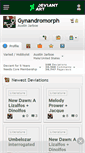 Mobile Screenshot of gynandromorph.deviantart.com