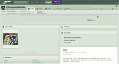 Desktop Screenshot of miraculouslygamzee.deviantart.com