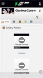 Mobile Screenshot of giantess-zone.deviantart.com