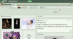 Desktop Screenshot of maiganleigh.deviantart.com