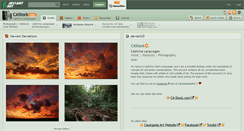 Desktop Screenshot of castock.deviantart.com
