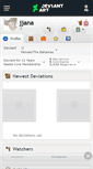 Mobile Screenshot of jjana.deviantart.com