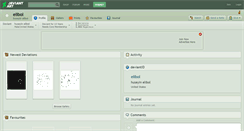 Desktop Screenshot of elibol.deviantart.com