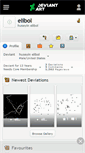 Mobile Screenshot of elibol.deviantart.com