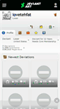 Mobile Screenshot of lovetehfat.deviantart.com