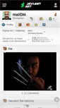 Mobile Screenshot of malidm.deviantart.com