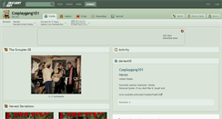 Desktop Screenshot of cosplaygang101.deviantart.com