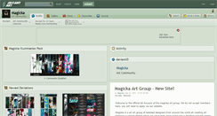Desktop Screenshot of magicka.deviantart.com