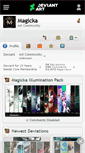 Mobile Screenshot of magicka.deviantart.com