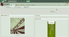 Desktop Screenshot of modesignz.deviantart.com