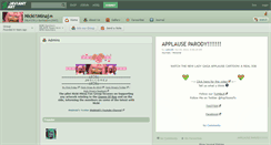 Desktop Screenshot of nicki1minaj.deviantart.com