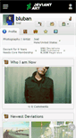 Mobile Screenshot of bluban.deviantart.com