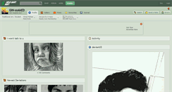 Desktop Screenshot of gin-soaked.deviantart.com