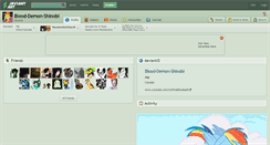 Desktop Screenshot of blood-demon-shinobi.deviantart.com