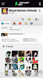 Mobile Screenshot of blood-demon-shinobi.deviantart.com