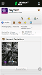 Mobile Screenshot of nayzeth.deviantart.com