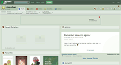 Desktop Screenshot of mon-chan.deviantart.com
