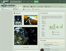 Tablet Screenshot of haloring.deviantart.com