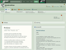 Tablet Screenshot of burusi-eximus.deviantart.com