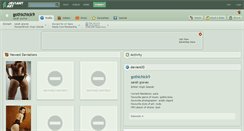 Desktop Screenshot of gothichick9.deviantart.com
