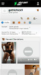 Mobile Screenshot of gothichick9.deviantart.com