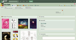 Desktop Screenshot of mewjingle.deviantart.com