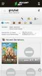 Mobile Screenshot of greybat.deviantart.com