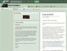 Tablet Screenshot of black-nostalgia.deviantart.com