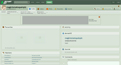 Desktop Screenshot of magictomatospainplz.deviantart.com