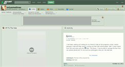 Desktop Screenshot of onlysometimes.deviantart.com