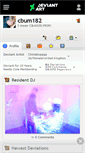 Mobile Screenshot of cbum182.deviantart.com