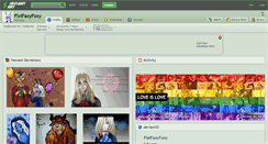 Desktop Screenshot of fixifaxyfoxy.deviantart.com