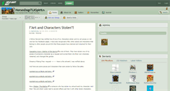 Desktop Screenshot of horsesdogstlkspirit.deviantart.com