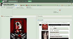 Desktop Screenshot of dark-eden-queen.deviantart.com