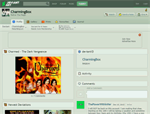 Tablet Screenshot of charmingbox.deviantart.com