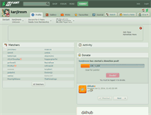 Tablet Screenshot of kanjireom.deviantart.com