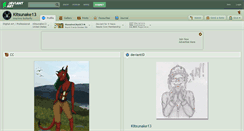 Desktop Screenshot of kitsunake13.deviantart.com
