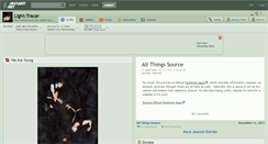 Desktop Screenshot of light-tracer.deviantart.com