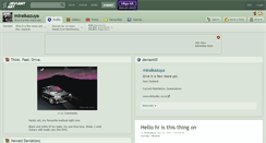 Desktop Screenshot of miraikazuya.deviantart.com