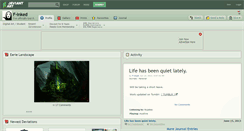 Desktop Screenshot of f-inked.deviantart.com