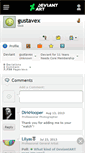 Mobile Screenshot of gustavex.deviantart.com