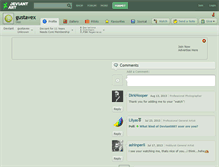 Tablet Screenshot of gustavex.deviantart.com