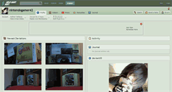 Desktop Screenshot of nintendogamer42.deviantart.com
