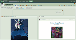 Desktop Screenshot of gundammeister.deviantart.com