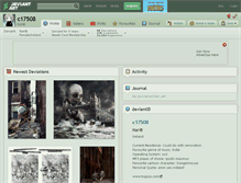 Tablet Screenshot of c17508.deviantart.com