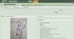 Desktop Screenshot of hey-its-that-art-guy.deviantart.com