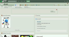 Desktop Screenshot of discoplz.deviantart.com