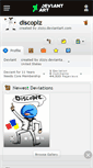 Mobile Screenshot of discoplz.deviantart.com