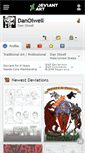 Mobile Screenshot of danolwell.deviantart.com