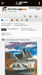 Mobile Screenshot of michelleearls.deviantart.com